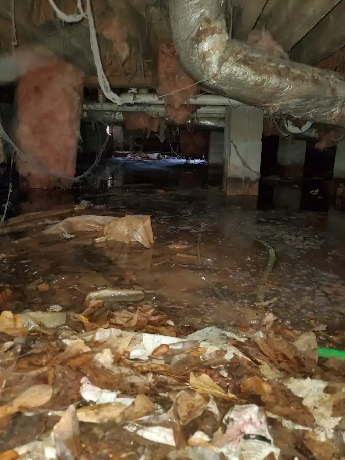 Crawl space flood assessment for Leak Detection & Repair in Perth Amboy